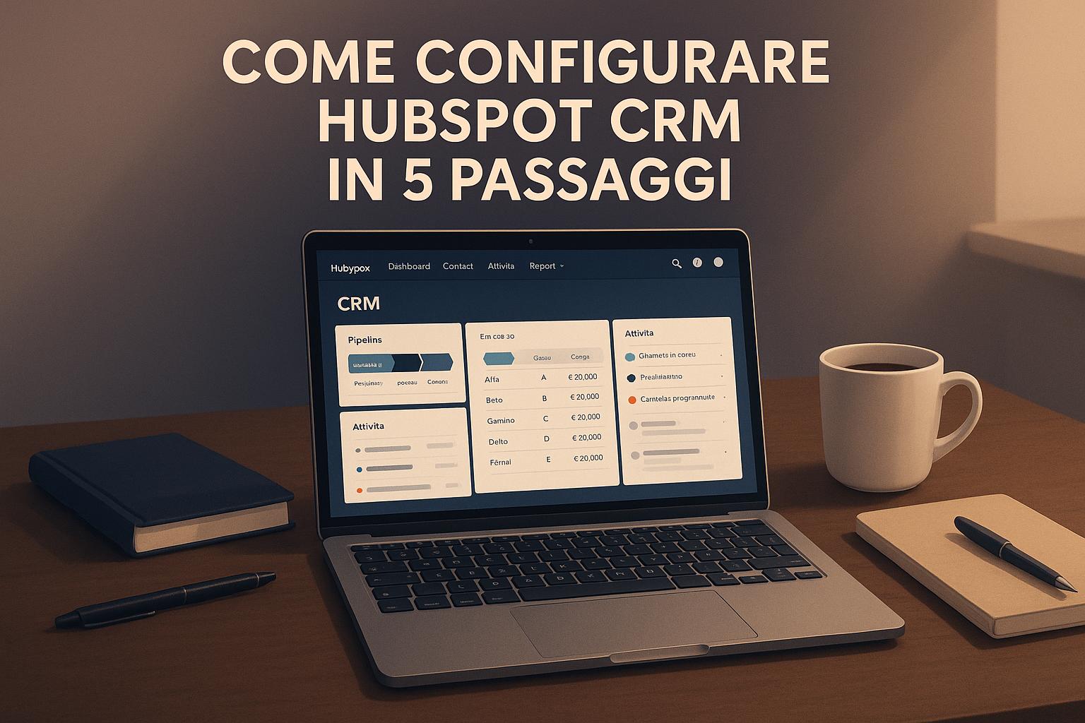 Come Configurare HubSpot CRM in 5 Passaggi