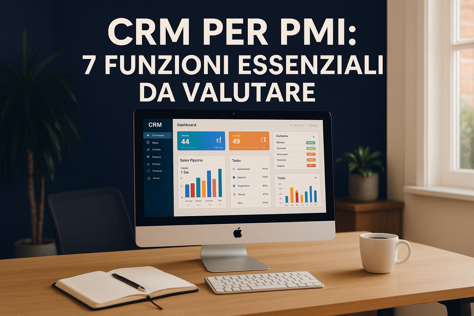 CRM per PMI: 7 Funzioni Essenziali da Valutare