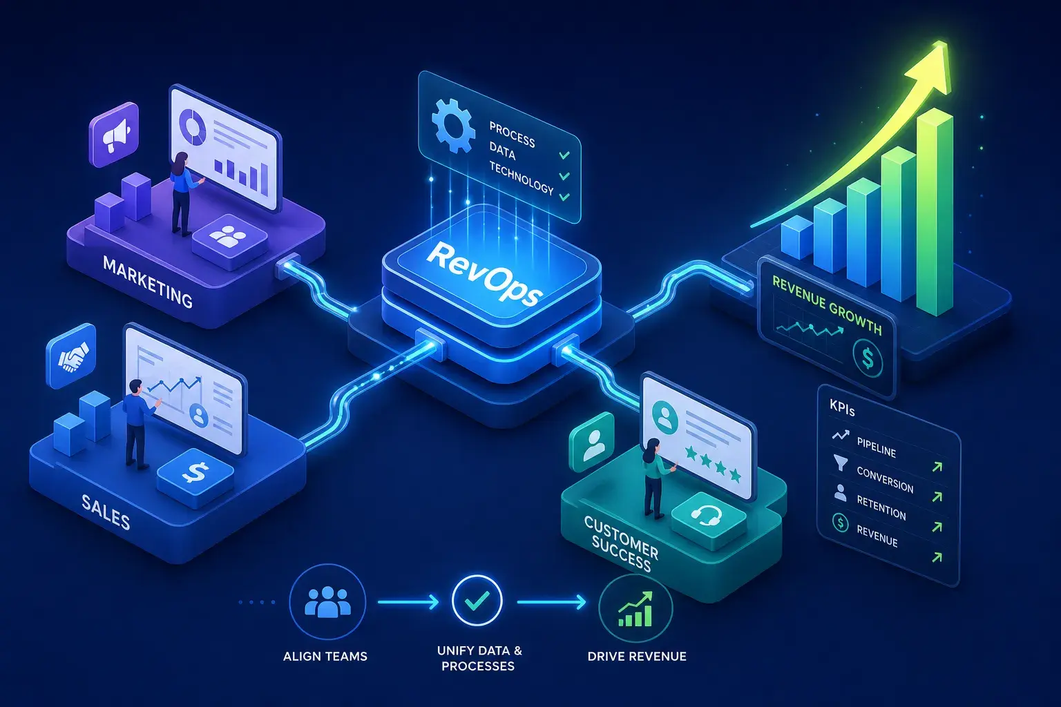 RevOps B2B: come allineare i team e aumentare il fatturato